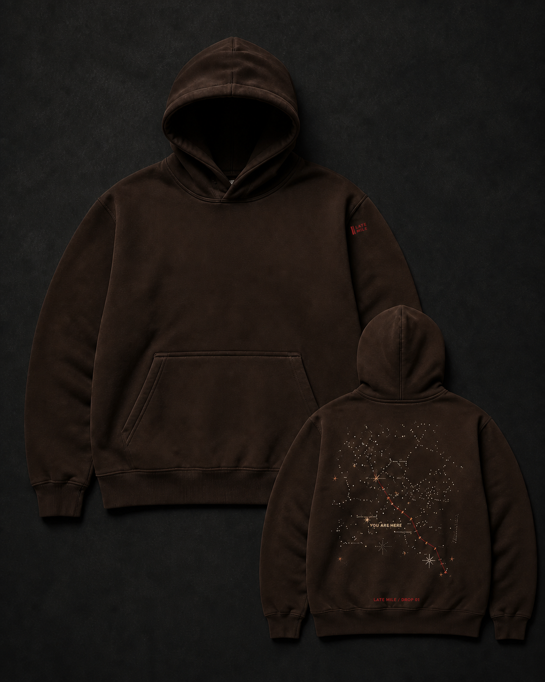 Night Map Hoodie