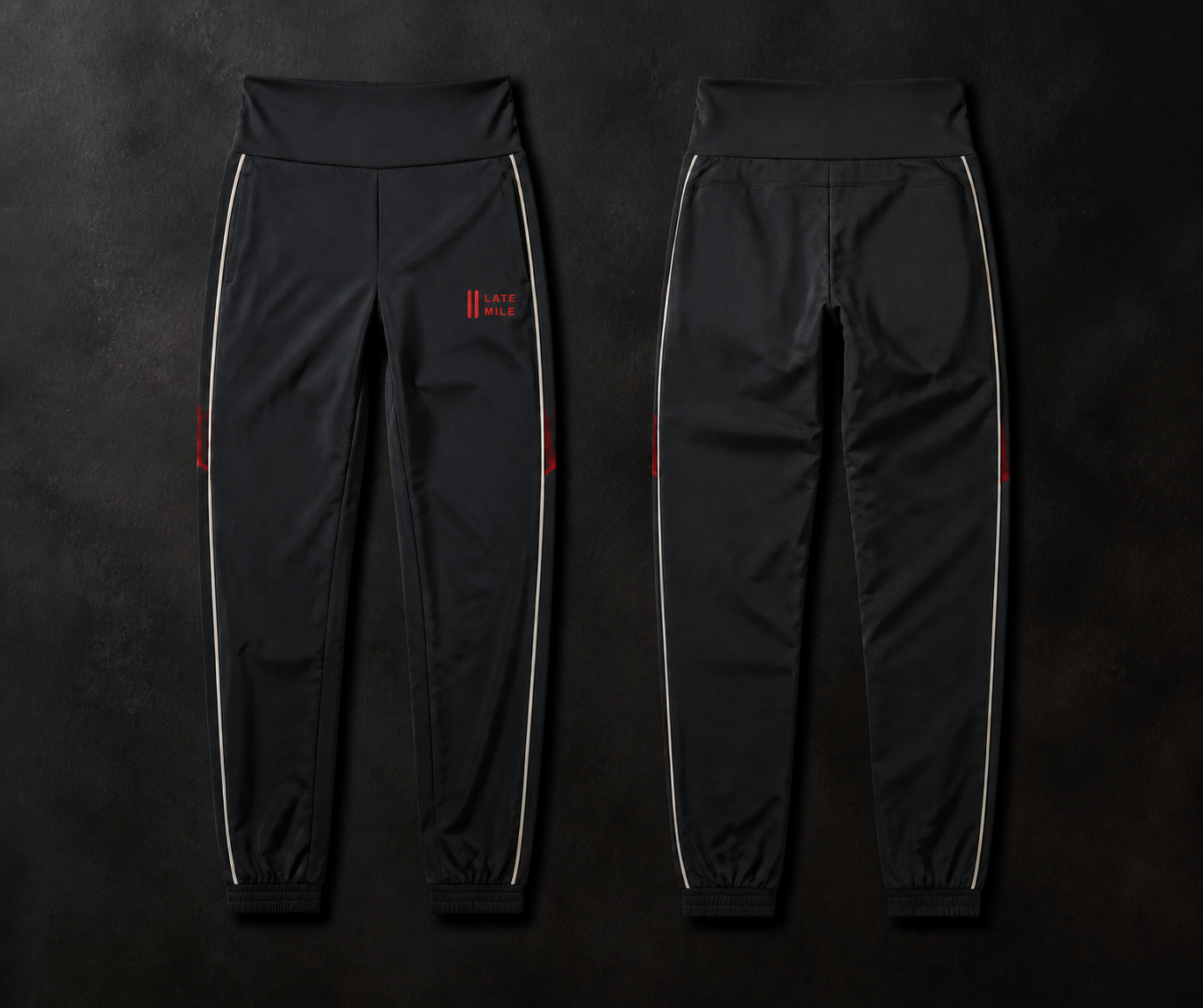 Redline Track Pants approved concept board